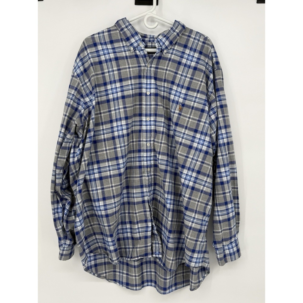 Polo Ralph Lauren Men's Long Sleeve Button Down 3XB